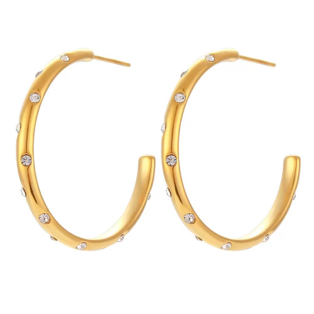Alexis Gem Hoops-Women's Accessories-Kevin's Fine Outdoor Gear & Apparel