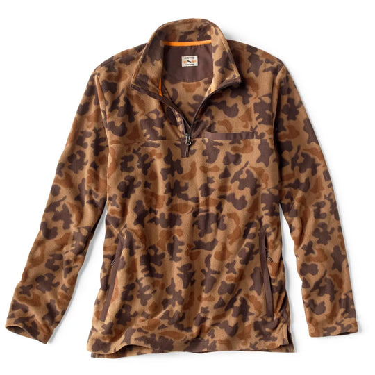 Orvis Hill Country Microfleece 1/4 Zip-Orvis 1971 Camo-S-Kevin's Fine Outdoor Gear & Apparel