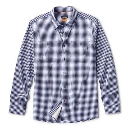 Orvis River Guide 2.0 Long Sleeve Shirt-Men's Clothing-True Navy-S-Kevin's Fine Outdoor Gear & Apparel