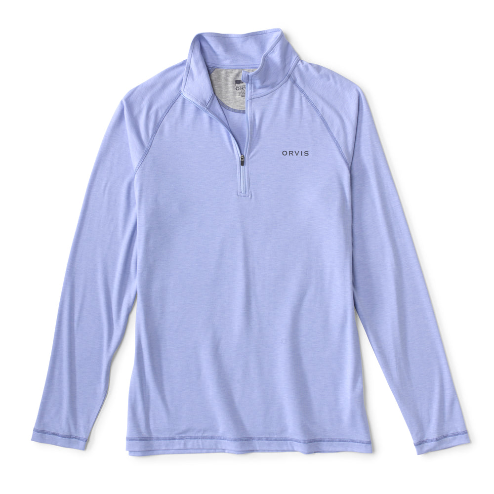 Orvis DriCast 1/4 Zip-Men's Clothing-Bleached Blue-M-Kevin's Fine Outdoor Gear & Apparel