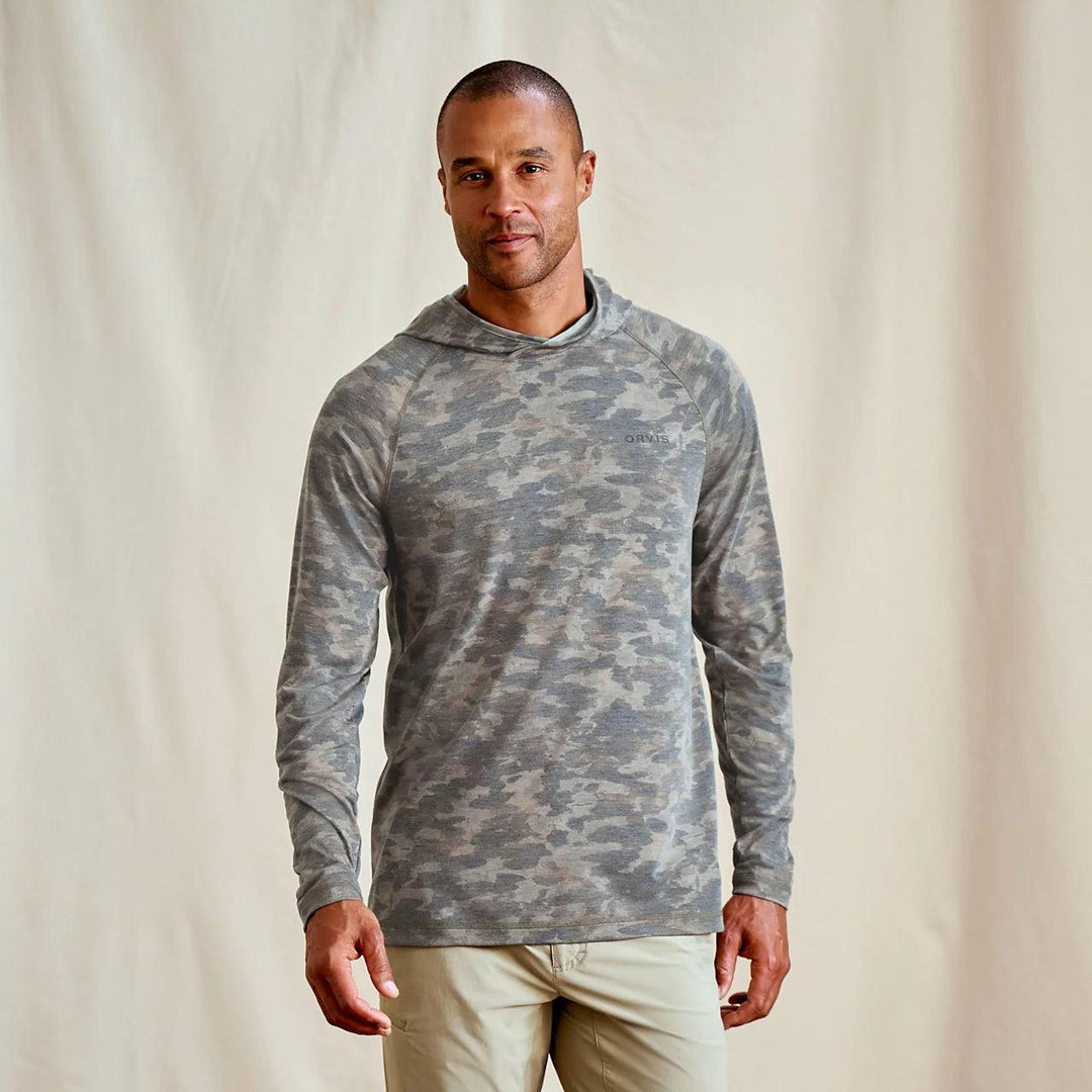 Orvis DriCast Printed Hoodie-Men's Clothing-Kevin's Fine Outdoor Gear & Apparel