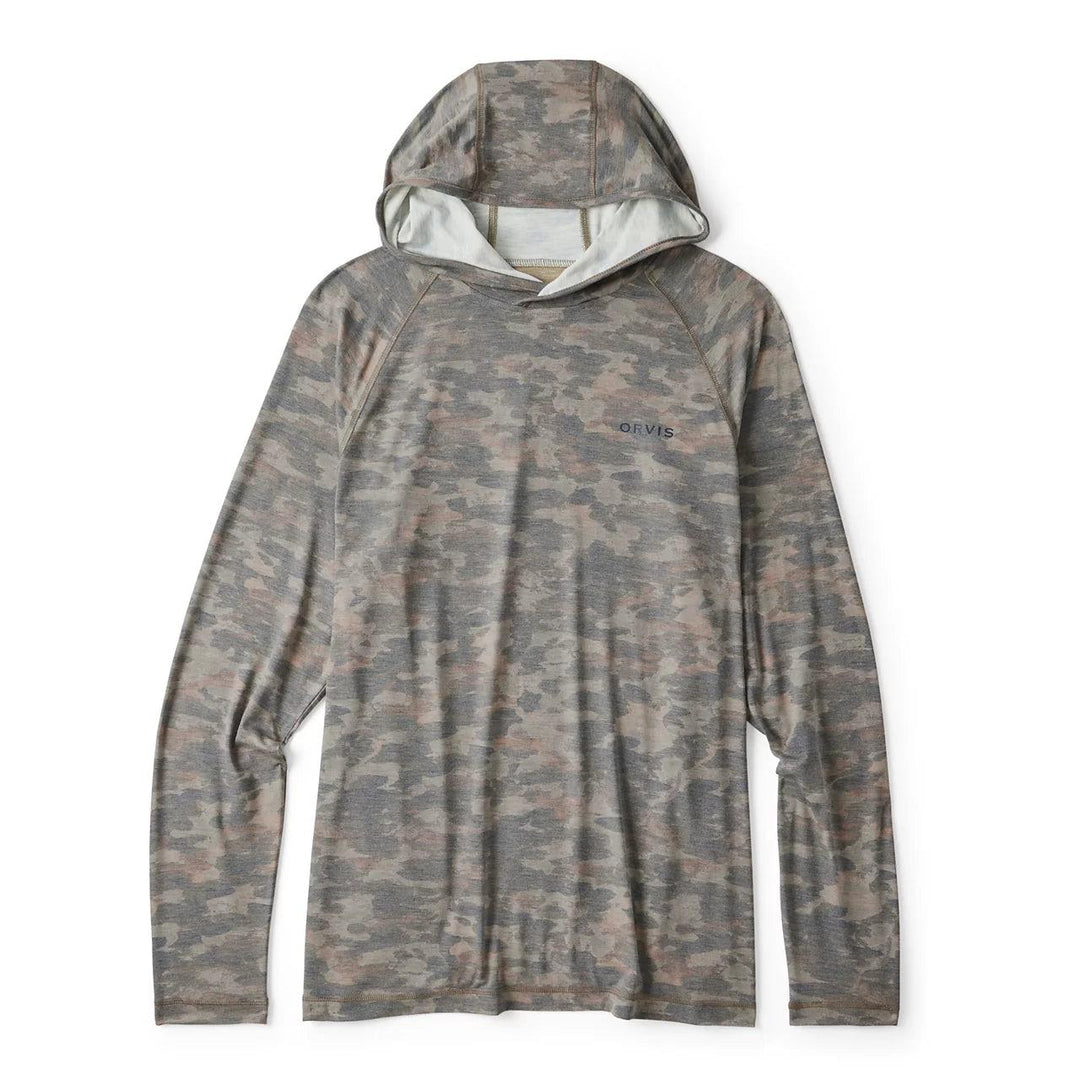 Orvis DriCast Printed Hoodie-Men's Clothing-Inky River Bed-S-Kevin's Fine Outdoor Gear & Apparel