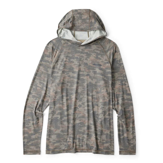 Orvis DriCast Printed Hoodie-Men's Clothing-Inky River Bed-S-Kevin's Fine Outdoor Gear & Apparel