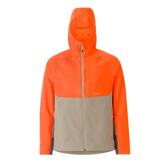 Orvis Pro LT Softshell Hoodie-Men's Clothing-Tan Blaze-S-Kevin's Fine Outdoor Gear & Apparel