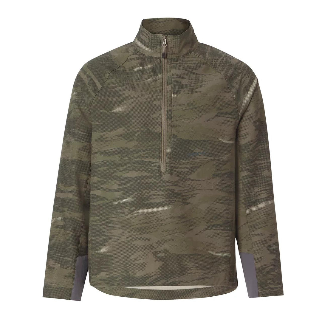 Orvis Men's Pro LT Softshell Pullover-Men's Clothing-Dusk Camo-M-Kevin's Fine Outdoor Gear & Apparel
