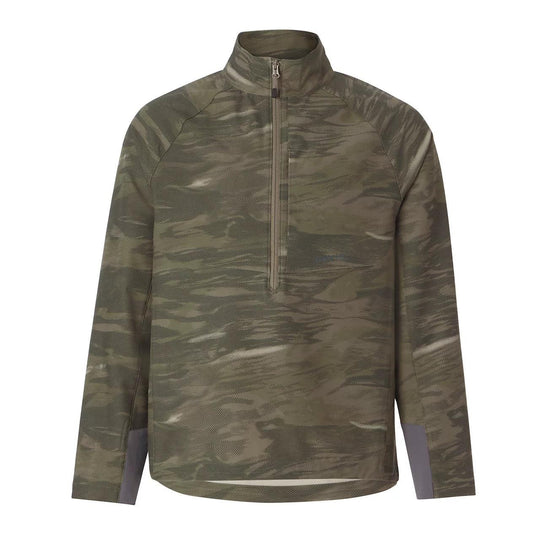 Orvis Men's Pro LT Softshell Pullover-Men's Clothing-Dusk Camo-M-Kevin's Fine Outdoor Gear & Apparel