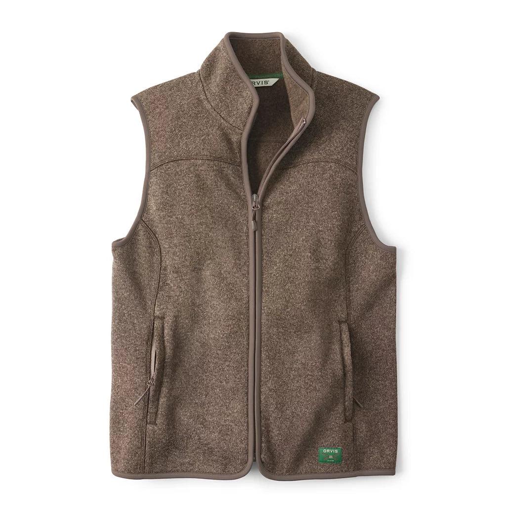 Orvis R65 Women's Sweater Fleece Vest-Women's Clothing-Mushroom Heather-S-Kevin's Fine Outdoor Gear & Apparel