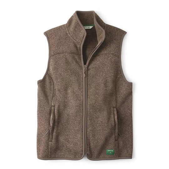 Orvis R65 Women's Sweater Fleece Vest-Women's Clothing-Mushroom Heather-S-Kevin's Fine Outdoor Gear & Apparel