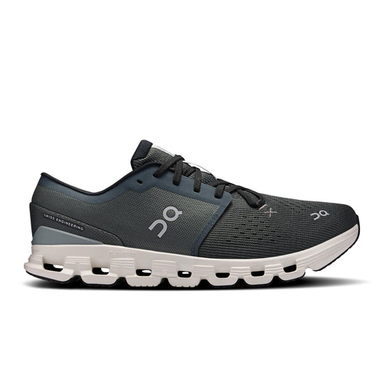 On Running Men's Cloud X 4 Shoes-Men's Footwear-Shadow | Apollo-8-Kevin's Fine Outdoor Gear & Apparel