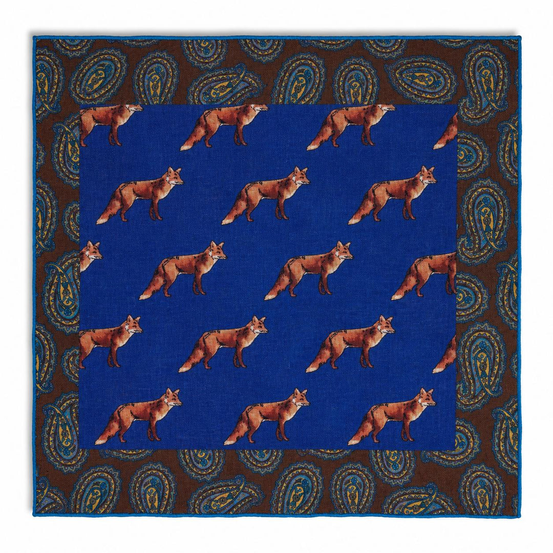 Kevin's Fox Pocket Square-Men's Accessories-Kevin's Fine Outdoor Gear & Apparel