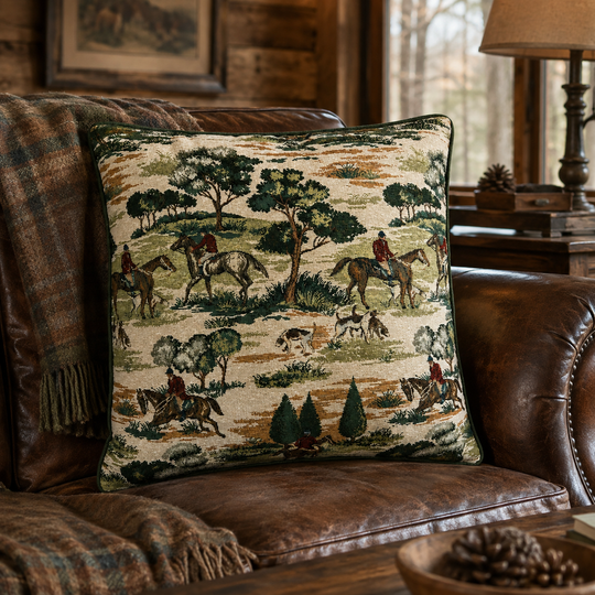Hunting Meadow 22" Pillow-Home/Giftware-Kevin's Fine Outdoor Gear & Apparel