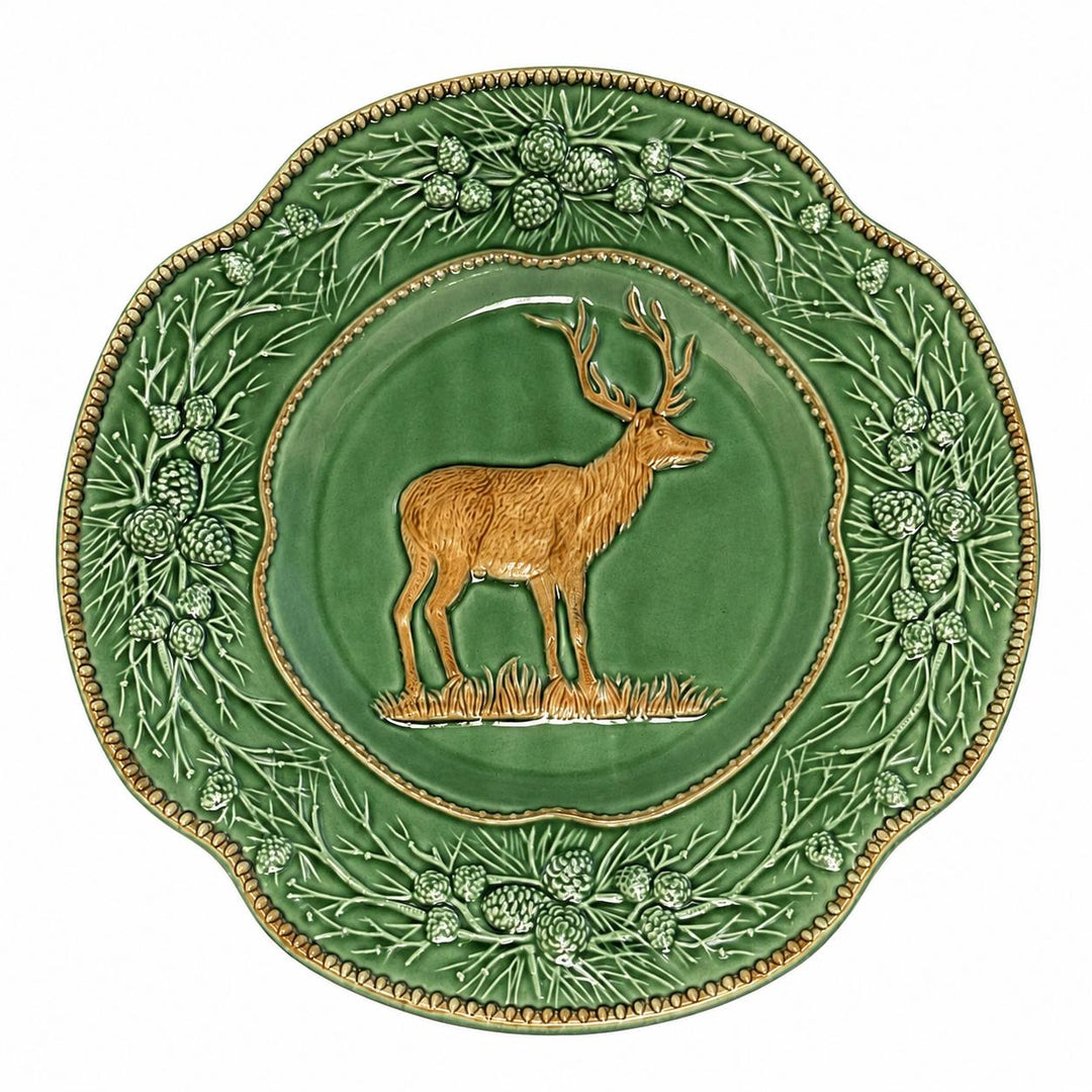 Bordallo Wild Deer Plate-Home/Giftware-Kevin's Fine Outdoor Gear & Apparel