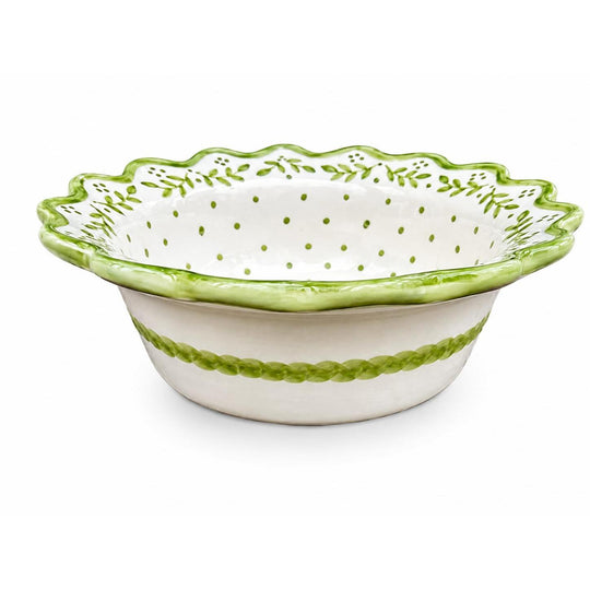 Foxy 7 oz Scalloped Cereal Bowl-Home/Giftware-Kevin's Fine Outdoor Gear & Apparel