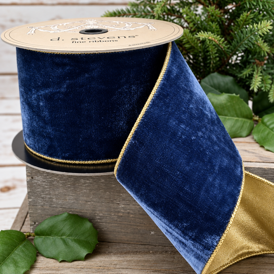 Lush Velvet Metallic Ribbon-Home/Giftware-Kevin's Fine Outdoor Gear & Apparel