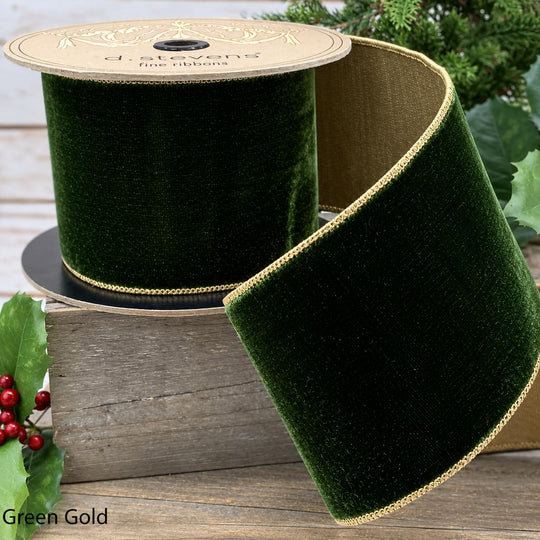 Lush Velvet Metallic Ribbon-Home/Giftware-Kevin's Fine Outdoor Gear & Apparel
