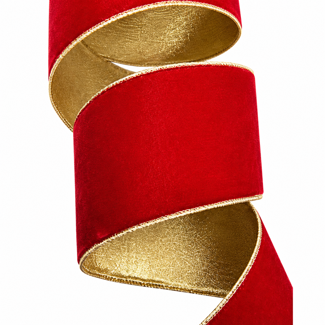 Lush Velvet Metallic Ribbon-Home/Giftware-Kevin's Fine Outdoor Gear & Apparel