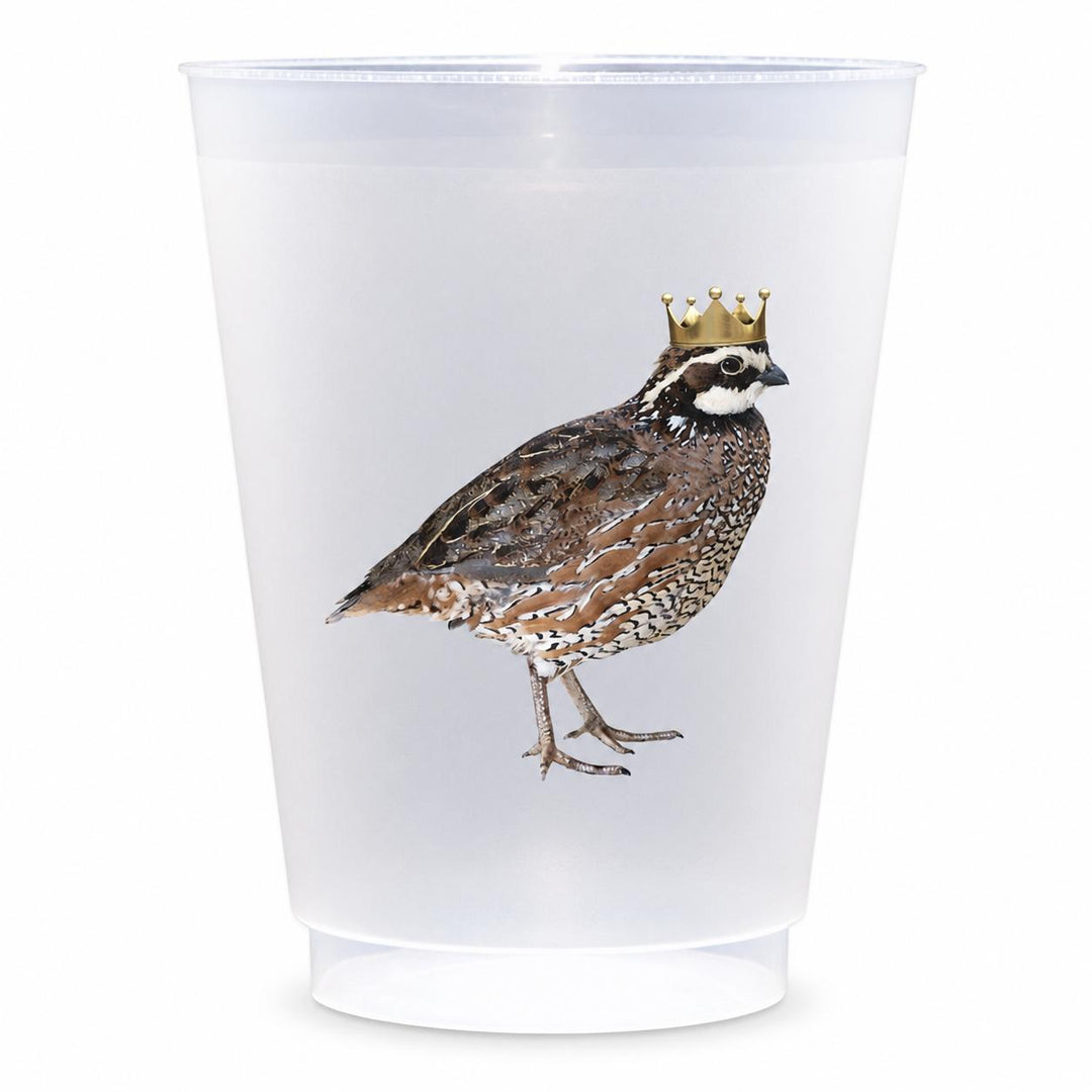 Kevin's Custom Frosted Shatter Proof Cups (8 pack)-Home/Giftware-King Bob-Kevin's Fine Outdoor Gear & Apparel