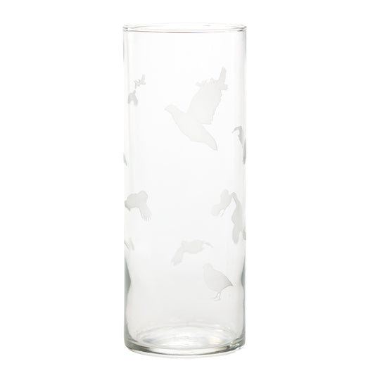 Kevin's Flighted Gamebird Etched Glass Candle Holder-Lifestyle-Kevin's Fine Outdoor Gear & Apparel