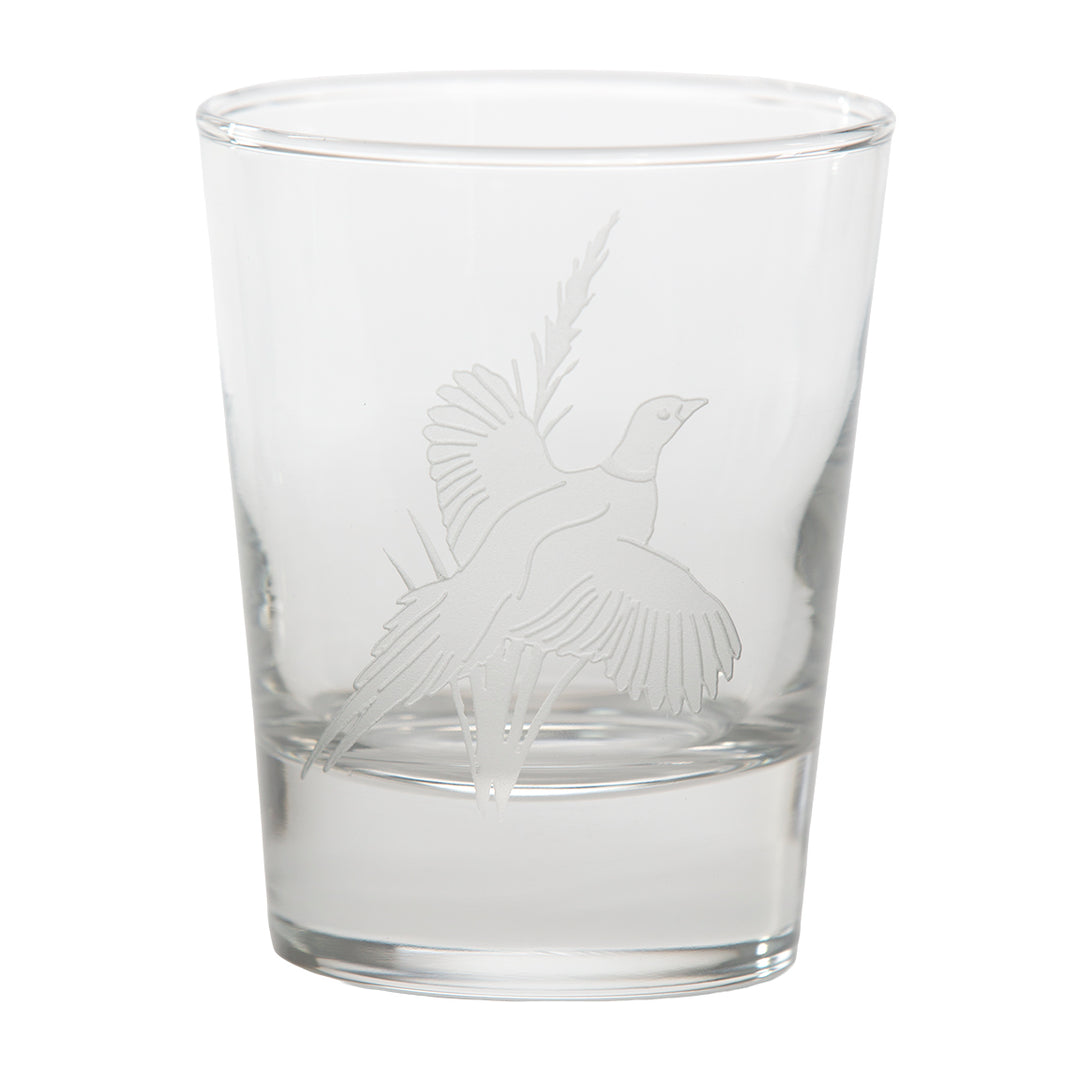 Kevin's Flighted Gamebird 13 oz. Old Fashioned Glass-Lifestyle-Pheasant-Kevin's Fine Outdoor Gear & Apparel