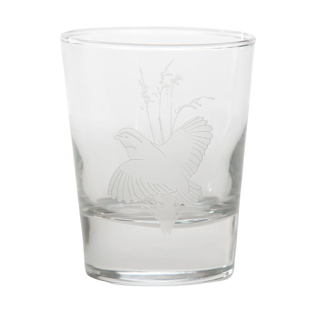 Kevin's Flighted Gamebird 13 oz. Old Fashioned Glass-Lifestyle-Quail-Kevin's Fine Outdoor Gear & Apparel