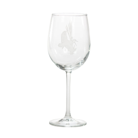 Kevin's Flighted Game Bird Glassware 16 oz. Wine Glass-Lifestyle-Mallard-Kevin's Fine Outdoor Gear & Apparel