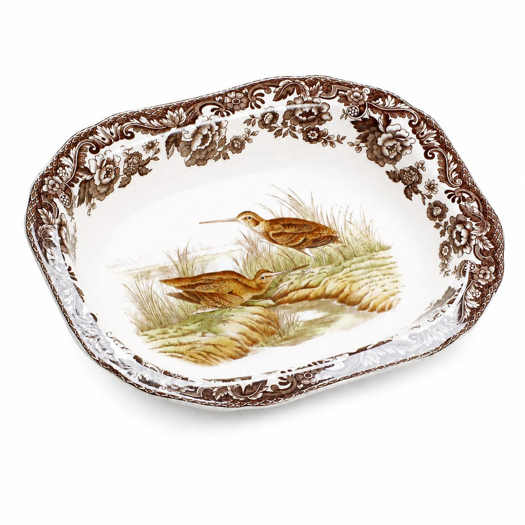 Spode Woodland Open Vegetable Dish - Snipe 11.5 "-Home/Giftware-Kevin's Fine Outdoor Gear & Apparel