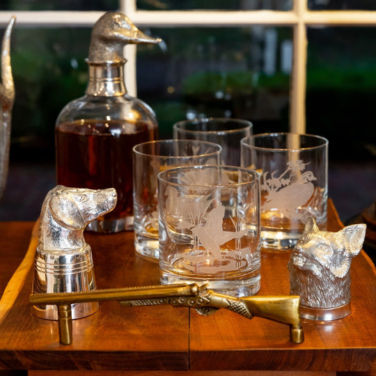 Wood Tray with Shotgun Handles-Home/Giftware-Kevin's Fine Outdoor Gear & Apparel