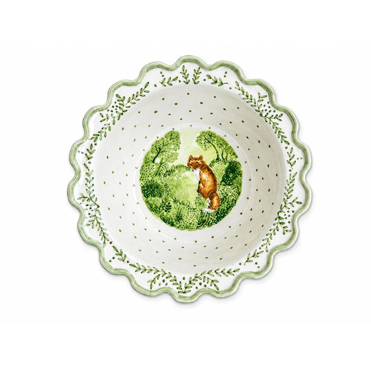Foxy 10" Scalloped Serving Bowl-Home/Giftware-Kevin's Fine Outdoor Gear & Apparel