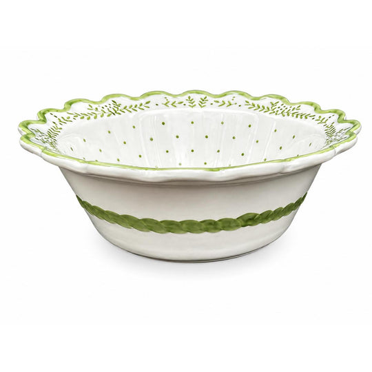 Foxy 10" Scalloped Serving Bowl-Home/Giftware-Kevin's Fine Outdoor Gear & Apparel