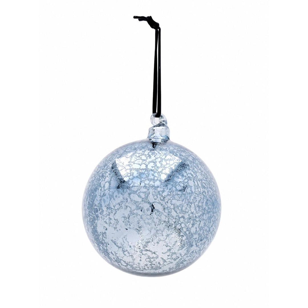 100mm Hand Blown Top Glass Delft Blue Ornament-Home/Giftware-Kevin's Fine Outdoor Gear & Apparel