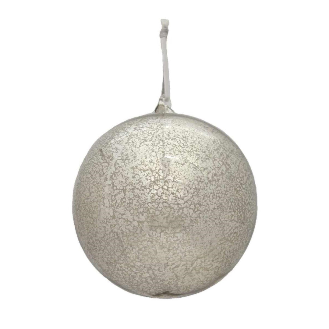 150mm Hand Blown Top Glass Mercury Vintage Silver Ornament-Home/Giftware-Kevin's Fine Outdoor Gear & Apparel