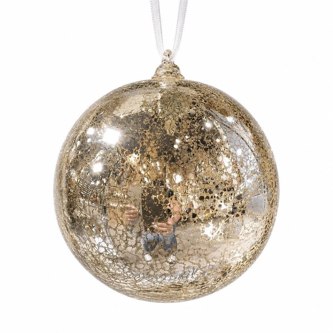 120mm Hand Blown Top Glass Mercury Vintage Silver Ornament-Home/Giftware-Kevin's Fine Outdoor Gear & Apparel