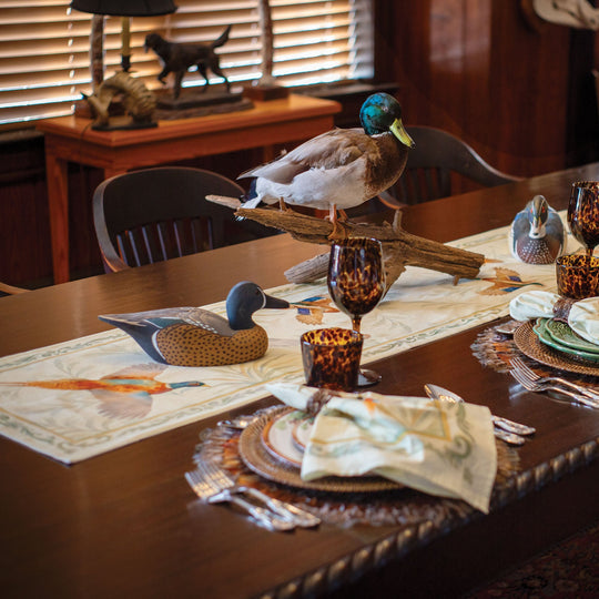 Flighted Game Bird Table Runner-Lifestyle-Kevin's Fine Outdoor Gear & Apparel