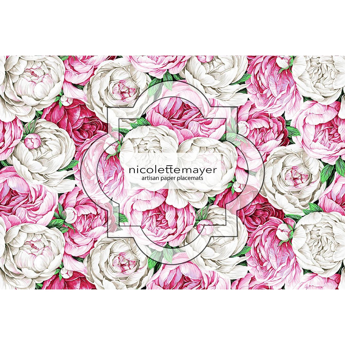 Artisan Paper Placemats (Set of 24)-Home/Giftware-Peony Passion Original-Kevin's Fine Outdoor Gear & Apparel