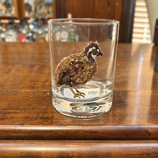 Field & Feather Old Fashioned Glass By Thomas Ard-Home/Giftware-Kevin's Fine Outdoor Gear & Apparel