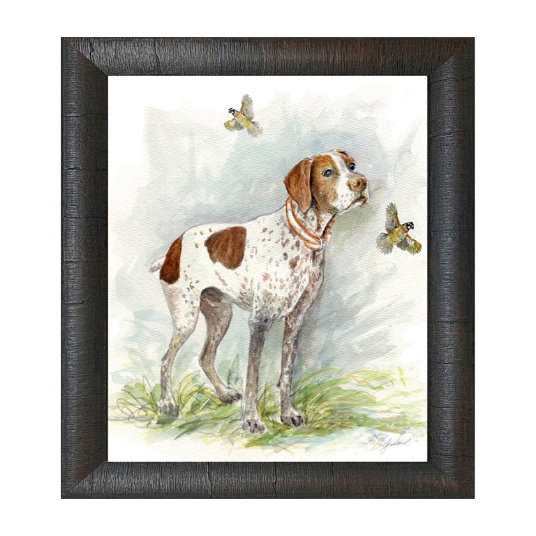 Upland Bird Dog Framed Prints-Home/Giftware-German Short Hair-Kevin's Fine Outdoor Gear & Apparel