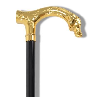 Gilt Finish Animal Head Walking Sticks-Home/Giftware-HUNTDOG-Kevin's Fine Outdoor Gear & Apparel