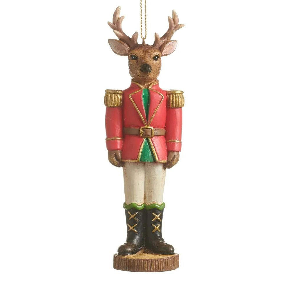 5.5" Fox and Deer Ornament