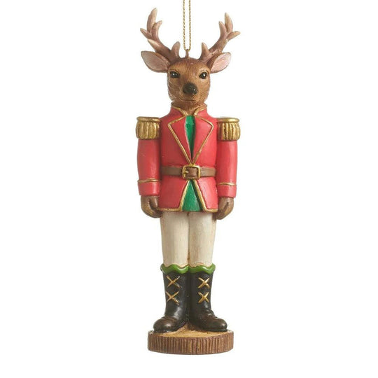 5.5" Fox and Deer Ornament