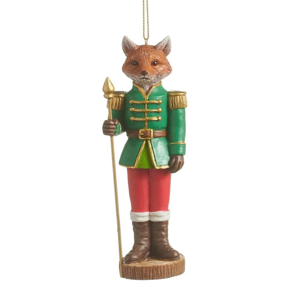 5.5" Fox and Deer Ornament