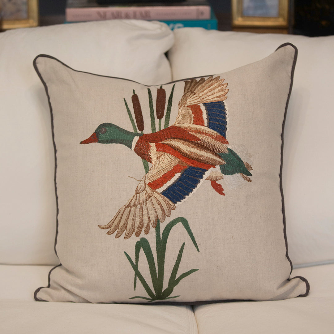 Mallard Pillow Covers (Set of 2)-Home/Giftware-Kevin's Fine Outdoor Gear & Apparel