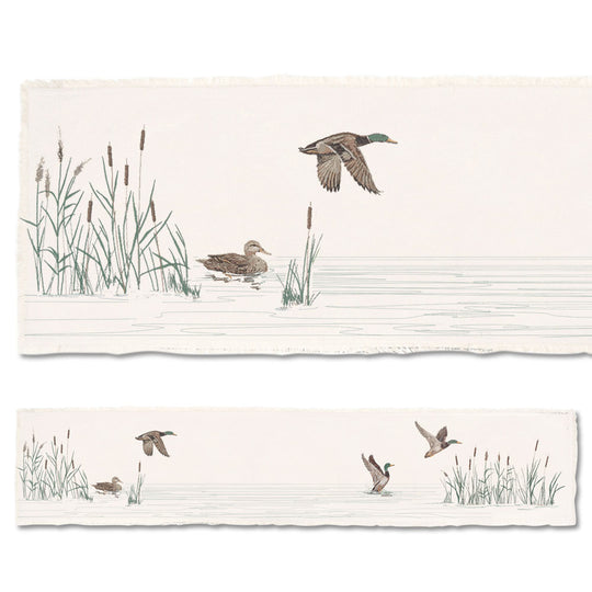 Game Bird Table Runner-Home/Giftware-Taking off Mallard Duck-Kevin's Fine Outdoor Gear & Apparel