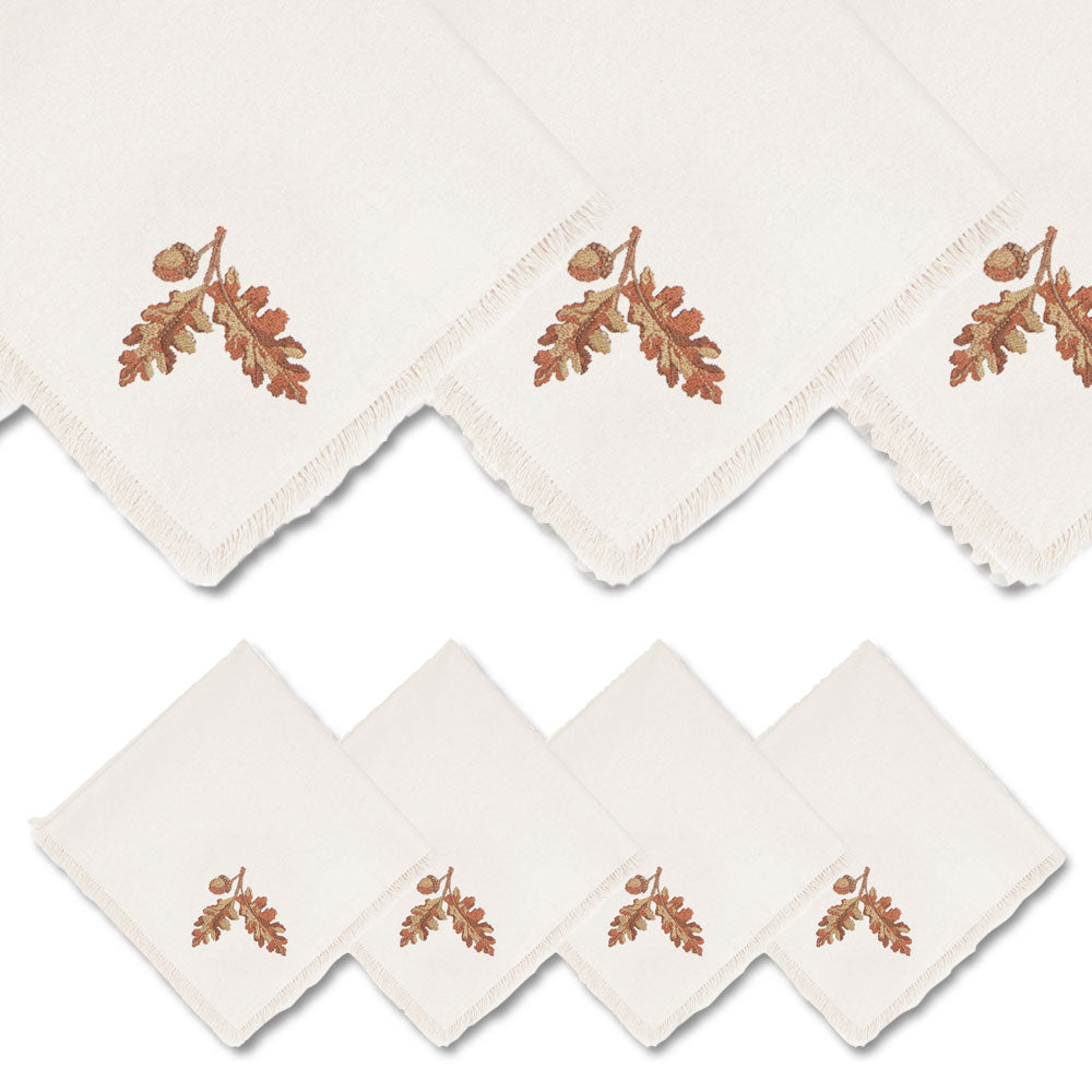 Linen Dinner Napkins (Set of 4)-Lifestyle-Acorn-Kevin's Fine Outdoor Gear & Apparel