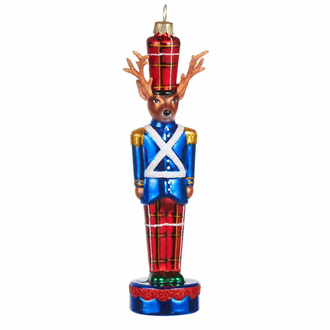 6.5" Deer Nutcracker Ornament