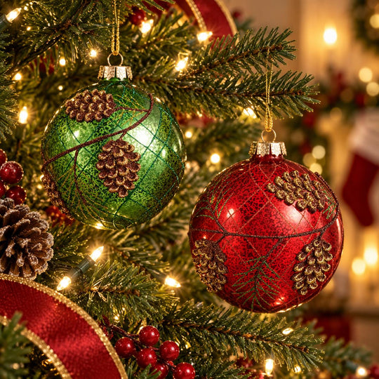 5" Mercury Glass Pinecone Ball Ornament-Home/Giftware-Kevin's Fine Outdoor Gear & Apparel
