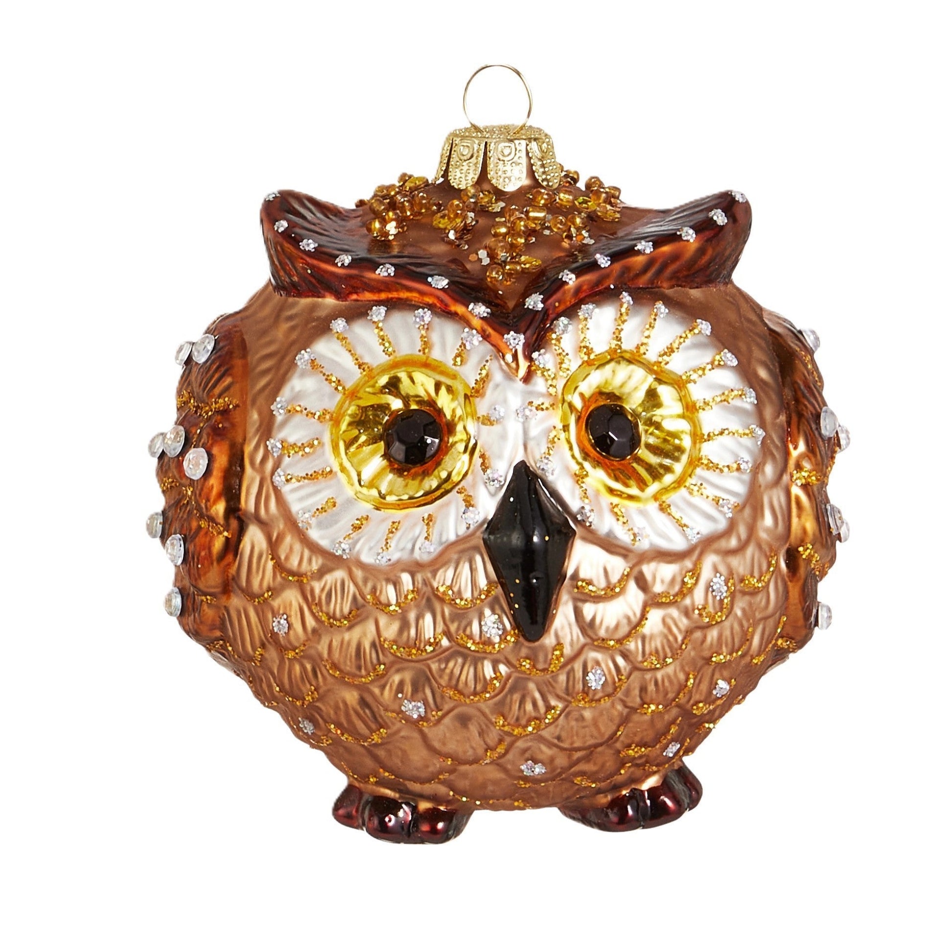 Jeweled Owl Ornament-Home/Giftware-Kevin's Fine Outdoor Gear & Apparel