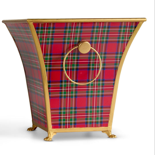 Plaid Cache Pots-Home/Giftware-Kevin's Fine Outdoor Gear & Apparel