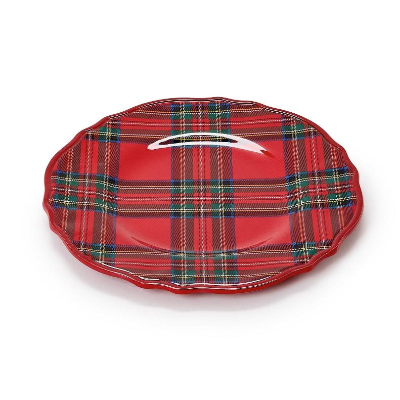 Tartan Traditions Melamine Salad/Dessert Plates (Set of 4)-Home/Giftware-Kevin's Fine Outdoor Gear & Apparel