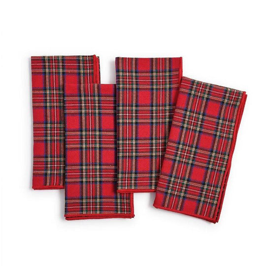 Tartan Traditions Cloth Napkins (Set of 4)-Home/Giftware-Kevin's Fine Outdoor Gear & Apparel
