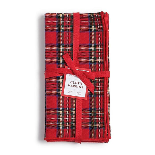 Tartan Traditions Cloth Napkins (Set of 4)-Home/Giftware-Kevin's Fine Outdoor Gear & Apparel